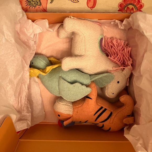 Olli Ella Holdie World Circus Animals Stuffed Toy Set - Picture 2 of 2